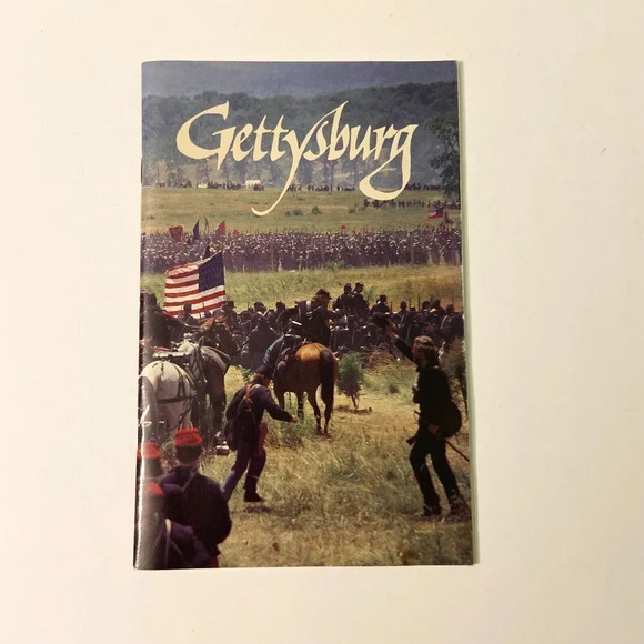 Vintage 1993 Gettysburg  Guide Brochure Pennsylvania Pamphlet Booklet - Picture 15 of 16